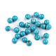 Blue ocean jasper synthetic mineral Ø6 mm (package 10 pc.)