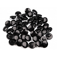 Button size 20', black, 10 pc.