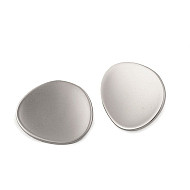 Metal Button size 54', nickel, 2 pc.