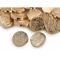 Metal Button 36', gold lt., 5 pc.