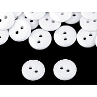 Button size 18', white, 200 pc.