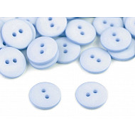 Button size 24', blue ice, 10 pc.