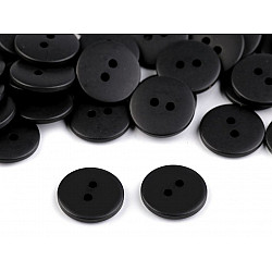 Button size 24', black, 10 pc.