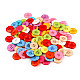 Button B colorful mix size 34, 100 pc.