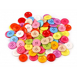 Button B colorful mix size 40', mix, 20 pc.