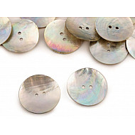 Nacre / Pearl Button size 40', 5 pc., pearl