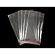 Clear Plastic Self-Adhesive Seal Bags 11x20 cm (package 100 pc.)