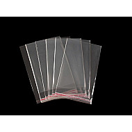 Clear Plastic Self-adhesive Seal Bags 6x8 cm (package 100 pc.)