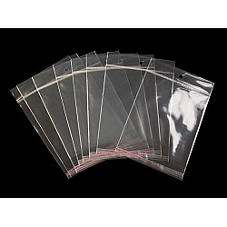 Clear Plastic Self-Adhesive Seal Bags w/ Hang Hole 13x14 cm (package 100 pc.)