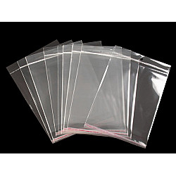 Clear Plastic Self-Adhesive Seal Bags w/ Hang Hole 20x24 cm (package 100 pc.)