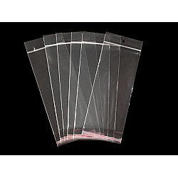 Clear Plastic Self-adhesive Seal Bags 8x19.5 cm (package 100 pc.)