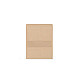 Paper Bag with Window Natural, small size (package 10 pc.) - (10 x 15 cm) natural medium