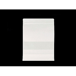 Paper Bag with Window White, small size (package 10 pc.) - (12 x 18 cm) white