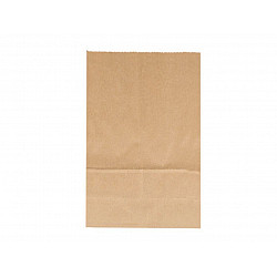 Paper Bag 12 x 21 x 7 cm (package 50 pc.) - natural brown