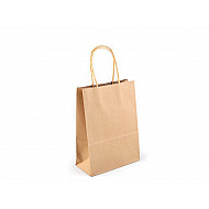 Paper Gift Bag Natural (package 12 pc.) - natural brown