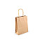 Paper Gift Bag Natural (package 12 pc.) - natural brown