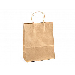 Paper Bag Natural 26x32 cm (package 5 pc.) - natural brown