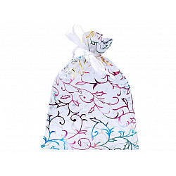 Organza Gift bag 8.5x12.5 cm colour lurex (package 10 pc.)