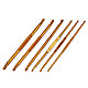 Set of Double Sided Crochet Hooks, copper