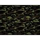 Single Knit Cotton Jersey Fabric, Green Camouflage (sold by the meter)