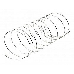 Memory wire for bracelets Ø 6cm, platinum, 20 g