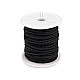 Eco-leather Cord Ø3 m, 1 metre, black