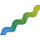 Ric Rac Ribbon Rainbow width 6 mm, multicolor, 1 m