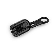 Reversible Slider to Plastic Zippers 5 mm, black, 10 pc.