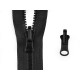 Reversible Slider to Plastic Zippers 5 mm, black, 10 pc.