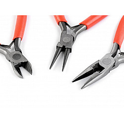 Set of Jewellery Pliers, medium red