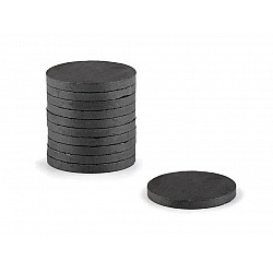 Magnet Ø30 mm, anthracite, 10 pc.