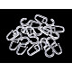 Plastic Curtain Hook, Transparent, 50 pc.