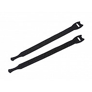 Velcro Cable Tie length 20 cm, black, 10 pc.