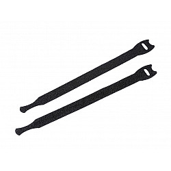 Velcro Cable Tie length 20 cm, black, 10 pc.