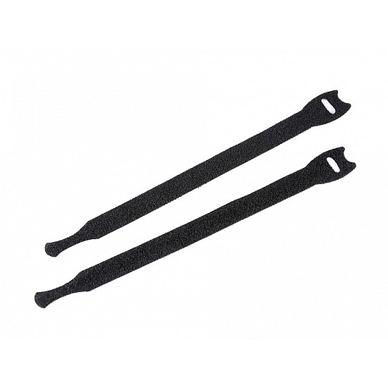 Velcro Cable Tie length 20 cm, black, 10 pc.