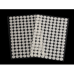 Hook And Loop Self Adhesive Circles / Dots Ø10 mm, creamy light