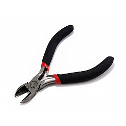 Jewellery Cutting Pliers Black 110 mm, black