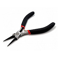 Round Nose Jewelry Pliers 125 mm, black