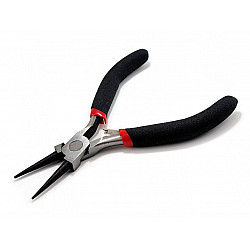 Round Nose Jewelry Pliers 125 mm, black