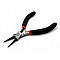 Round Nose Jewelry Pliers 125 mm, black