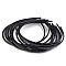 Plastic Thin Headband, black, 12 pc.