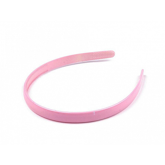 Plastic Headband, pink middle