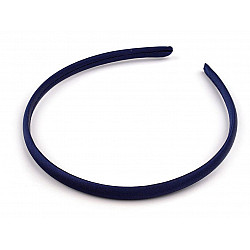 Satin Headband, paris blue