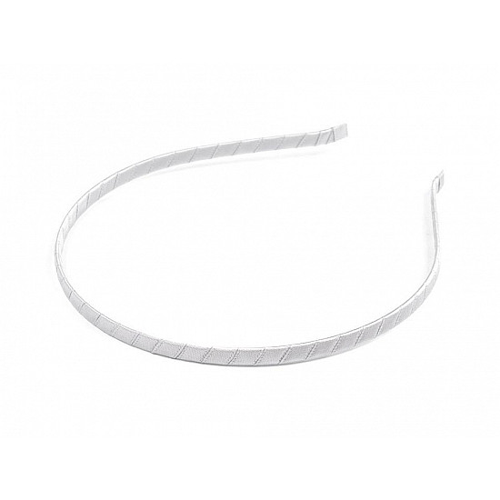 Satin Headband, silver