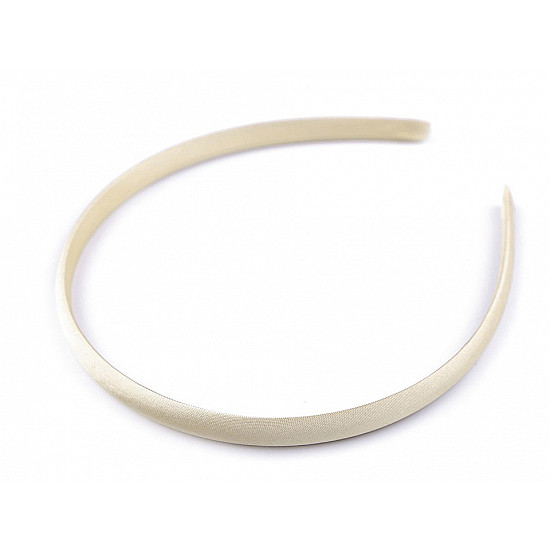 Satin Headband, cream