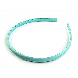 Satin Headband, turquoise