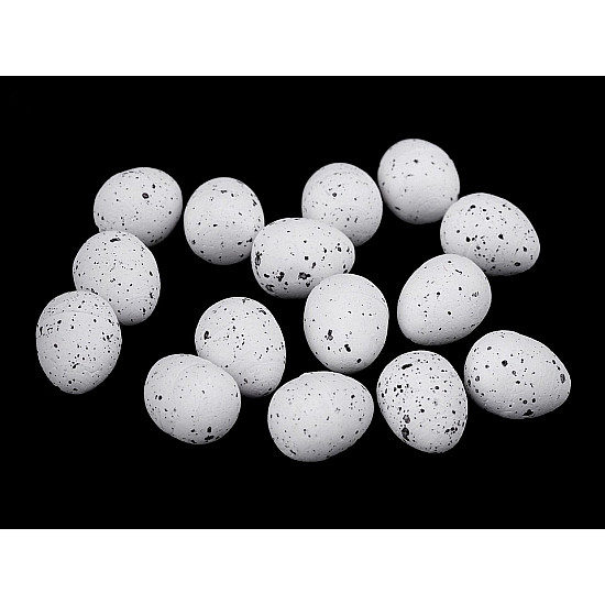 Decorative Quail Eggs for Arranging, white