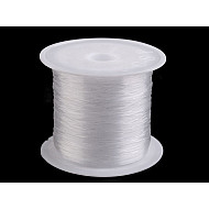 Clear / Invisible Nylon Thread Ø0.4 mm, Transparent