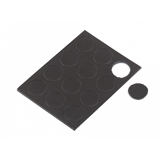 Self-adhesive Magnets, black