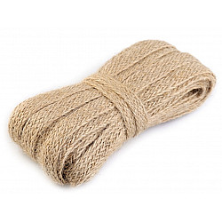 Sisal Stringing Material width 11 mm, cream, 10 m